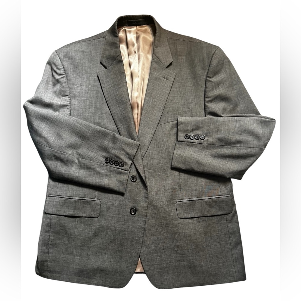 Ralph Lauren Men's Gray Two-Button Sport Coat